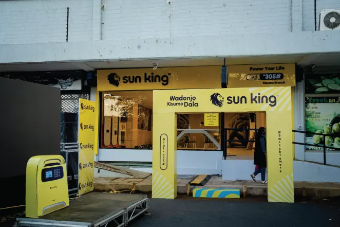 Sun King, Retail project in Kisumu, Kenya